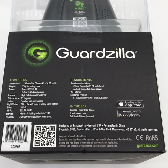 Guardzilla HD All-In-One Video Security System GZ502B - Picture 8 of 9